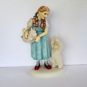 DEPT. 56 SNOWBABIES WIZARD OF OZ DOROTHY I HAVE A FEELING WE'RE NOT IN KANSAS